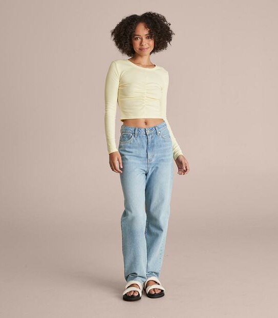 Lily Loves Ruched Front T-Shirt
