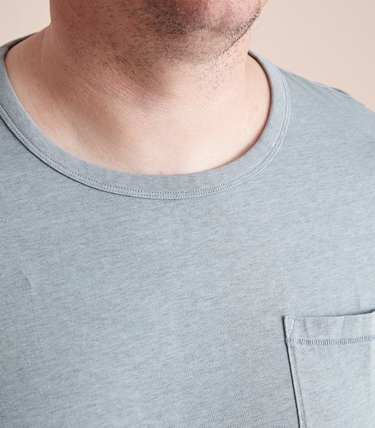 Mr Big Garment Dyed Pocket T-Shirt