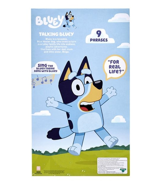 Bluey: Talking Bluey Plush