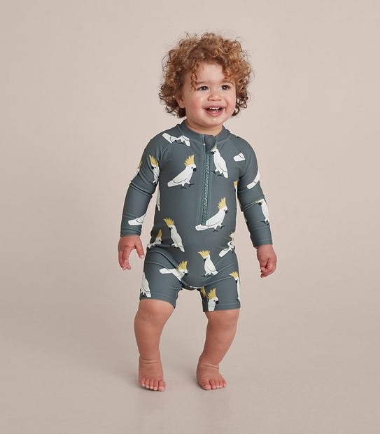 2 Piece Baby Cockatoo Swim Set