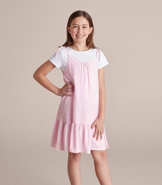 2 Piece Tiered Dress Set