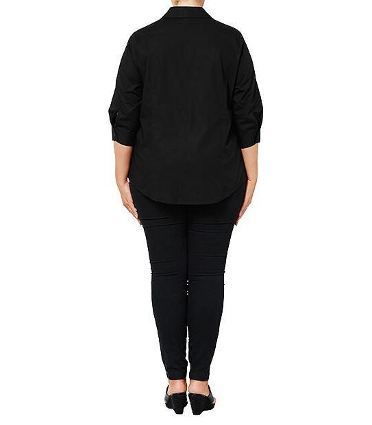 Belle Curve 3/4 Sleeve Shirt