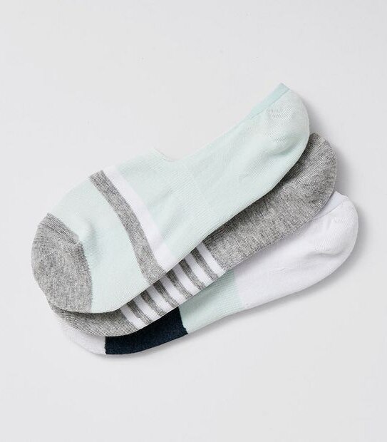 3 Pack Cotton Rich Sneaker Socks - Mint