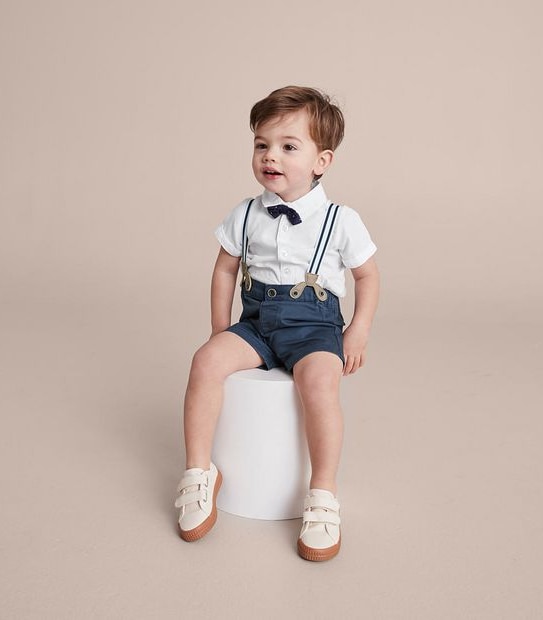 2 Piece Baby Shirt and Short Set