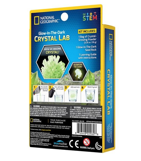 National Geographic Mini Dig Kit Crystal Glow