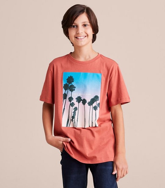 Organic Cotton Print T-shirt