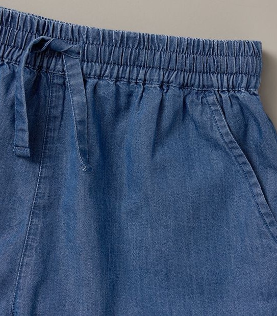 Chambray Shorts
