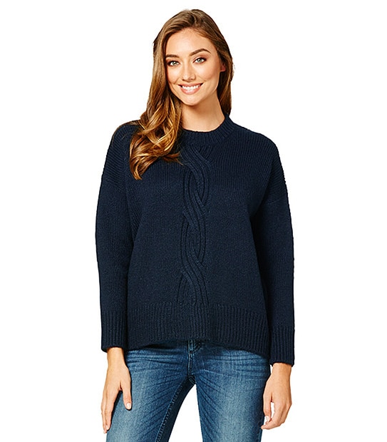 Cable Knit Jumper Target Australia