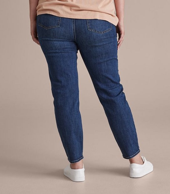 Curve Slim Straight Regular Length Denim Jeans