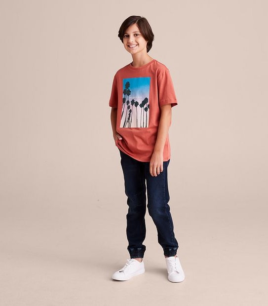 Organic Cotton Print T-shirt
