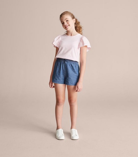 Chambray Shorts 2 of 5