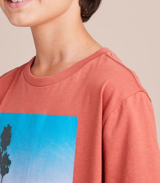 Organic Cotton Print T-shirt