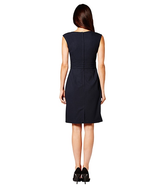 Split Waist Dress - Navy