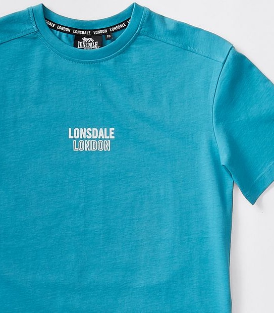 Lonsdale Print T-shirt - Blue