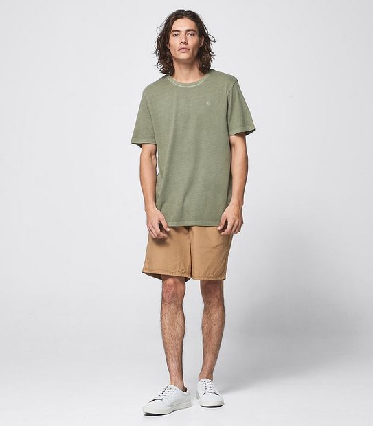 Commons Garment Dye T-Shirt - Vertiver Green | Target Australia