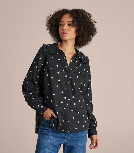 Lily Loves Statement Collar Shirt