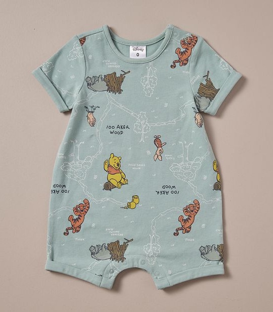 2 Pack Baby Disney Winnie The Pooh Romper