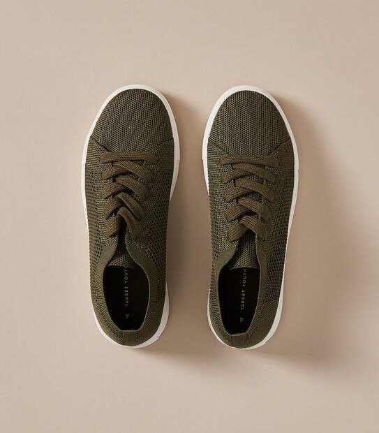 Kids Senior Recycled Knit Sneakers