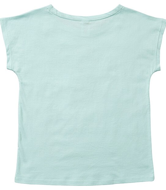 Girls' Short Sleeve Picnic Print T-Shirt