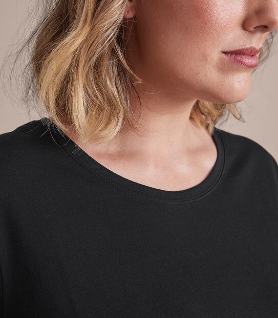 Curve Organic Cotton Crew T-Shirt