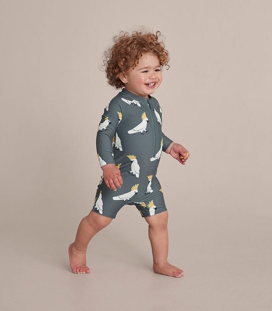 2 Piece Baby Cockatoo Swim Set