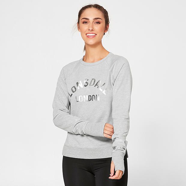 Lonsdale London Logo Sweat Top Lonsdale London Logo Sweat Top