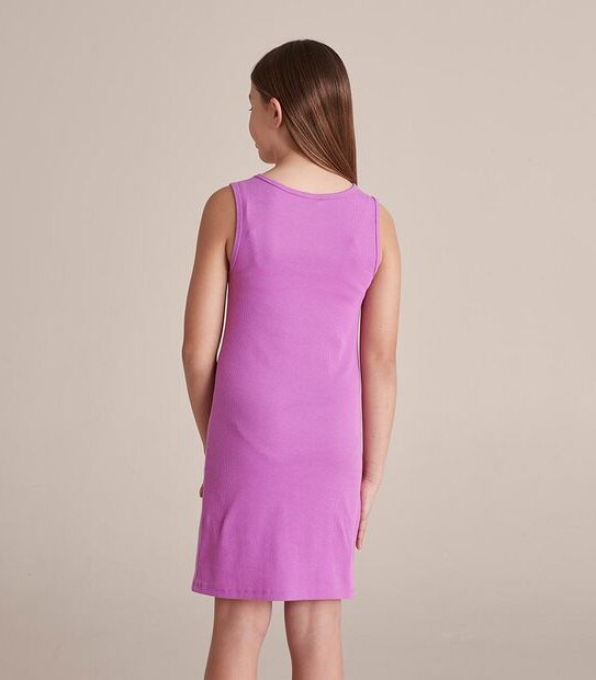 WX255630_02 S23 SL RIB TANK DRESS PURPLE 5 of 5