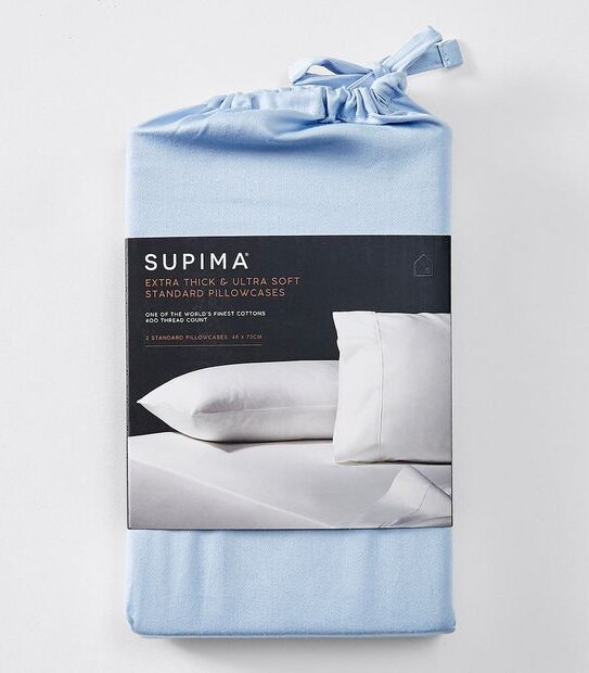 Supima 2 Pack 400 Thread Count Pillowcases