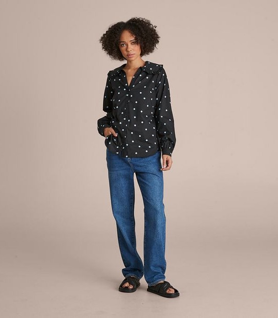 Lily Loves Statement Collar Shirt