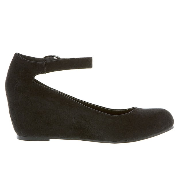 Diaz Ladies Hidden Wedge Shoe Black Target Australia