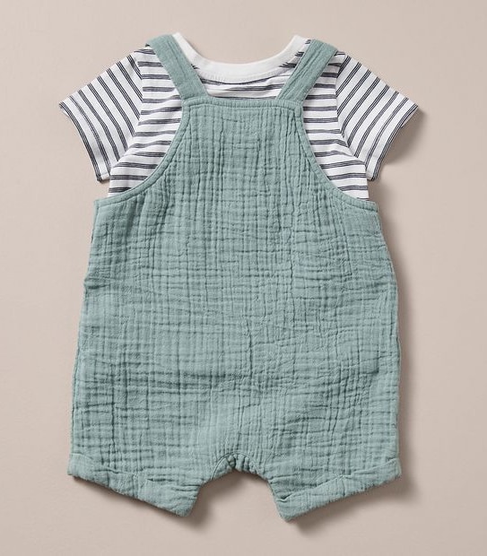 2 Piece Baby Shortall and T-shirt Set 3 of 5