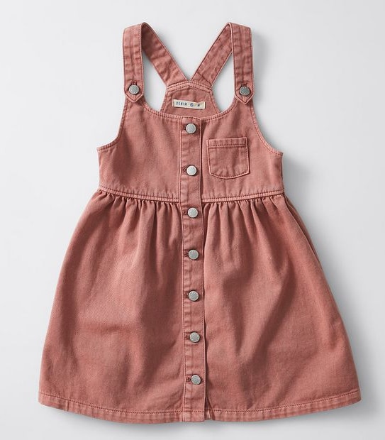 DENIM Pinafore Utility Dress
