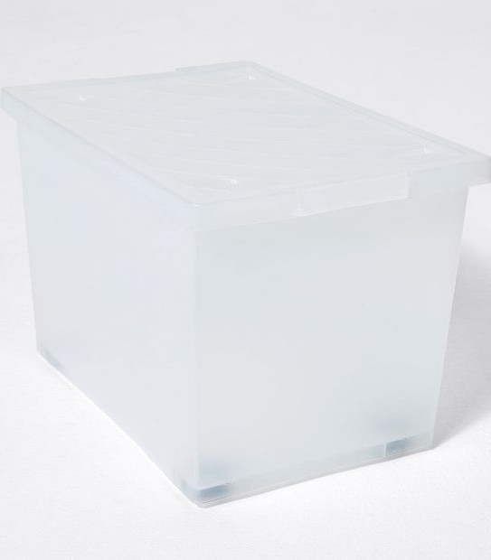 46L Opaque Plastic Storage Container