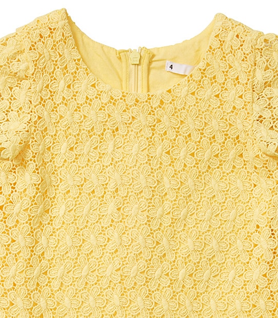 Girls' Poetic Story Lace Dress