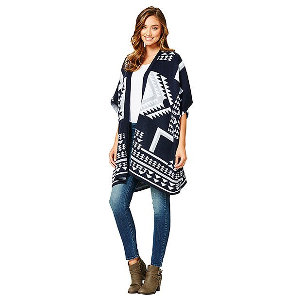 Ink Aztec Poncho Ink Aztec Poncho