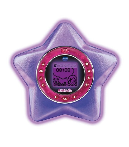 VTECH Réveil Kidimagic Starlight Rose - DISCOUNT