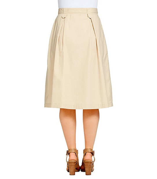 Trench Skirt- Sand