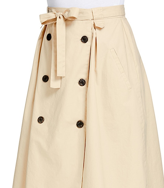 Trench Skirt- Sand