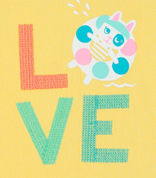 Girls' 'Love' Tank Top 3 of 3