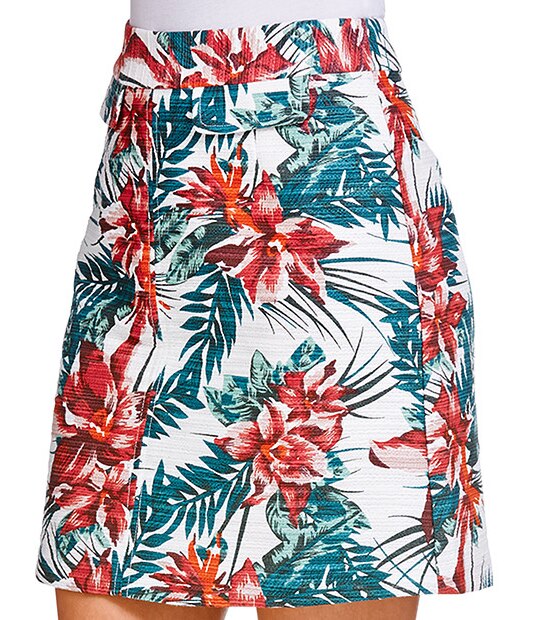 A-Line Skirt - Fern Print
