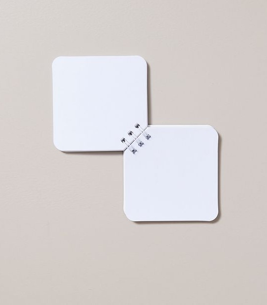 2 Pack Sqaure Mini Notebooks - Rollerskate