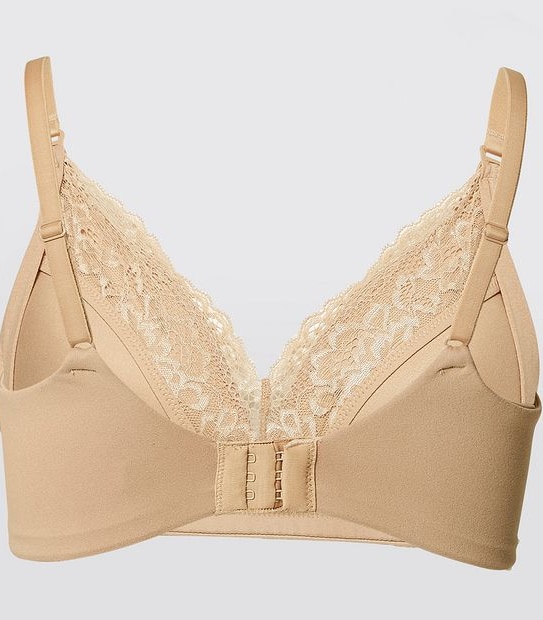 Maternity T-Shirt Bra - Latte Brown