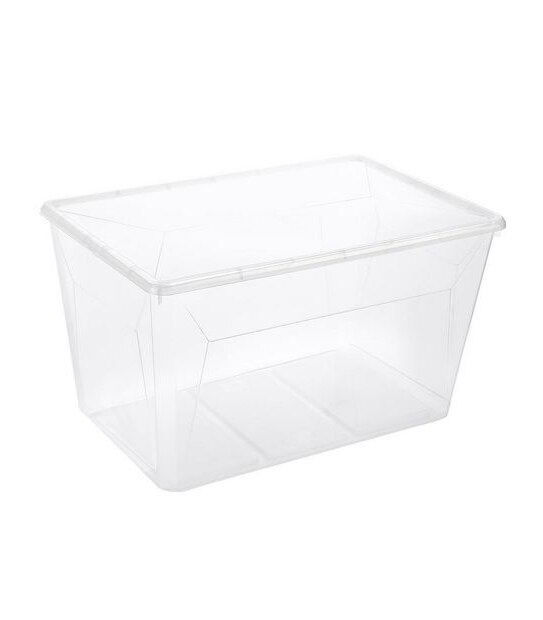 Ezy Storage 50L Karton Clear Storage Container