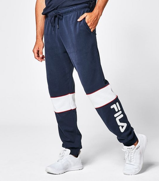Fila Guy Fleece Trackpants - Navy