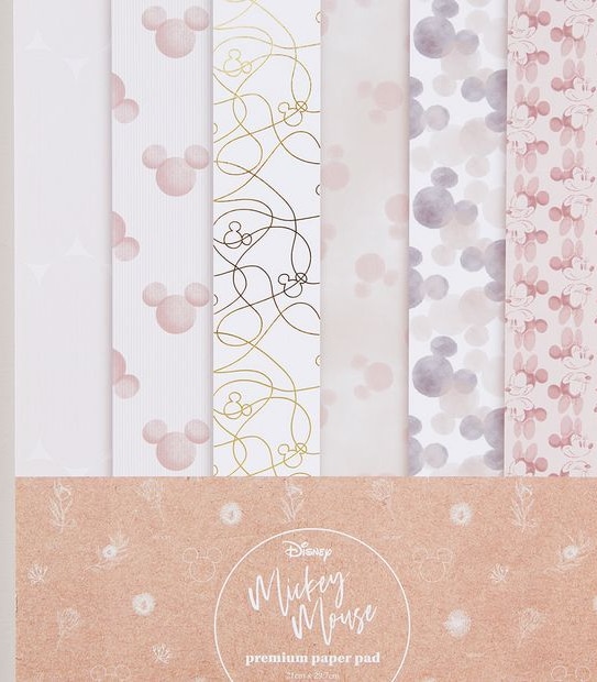 Disney Mickey Mouse Craft Paper - 24 Sheets