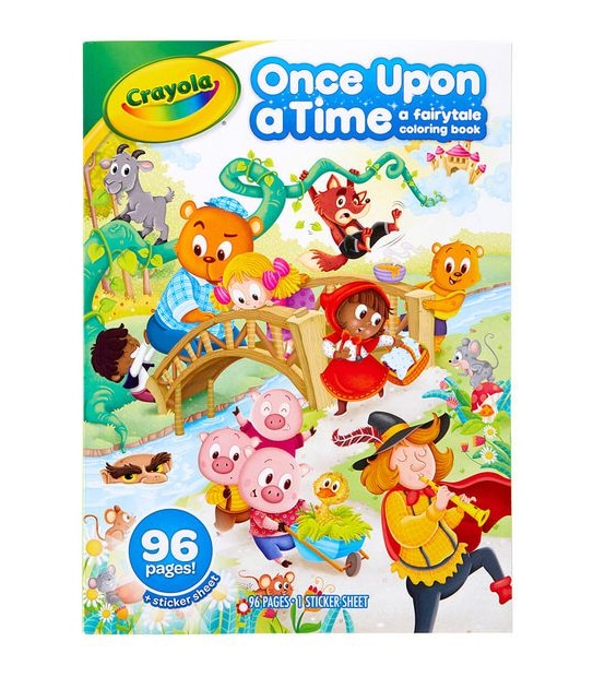 Crayola Colouring Book - Fairytales