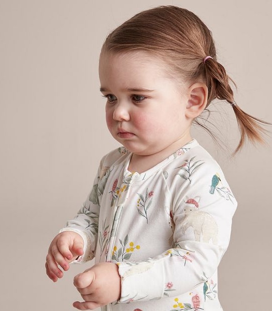 Baby Organic Cotton Christmas Coverall 2 of 6