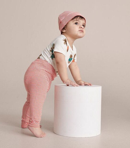 3 Piece Baby Organic Cotton Christmas Set