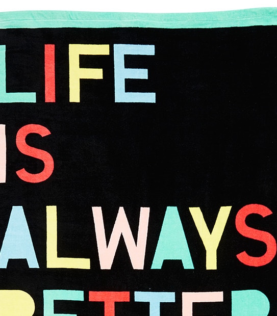 Beach Life Beach Towel