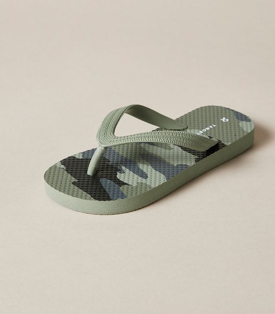 Kids Printed Recycled Thongs